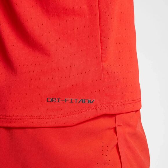 NIKE ADV Aeroswift  Running Singlet Light Crimson Slim Tank FN4231-696 Men’s 2XL - Picture 9 of 9